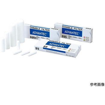 圆柱形滤纸，内径 22 毫米，外径 25 毫米，长度 90 毫米，每包 10 卷ADVANTEC东洋35910250